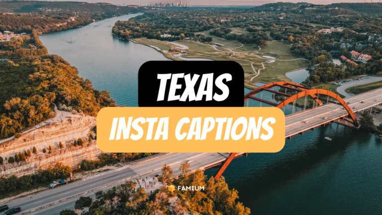 Texas Instagram Captions